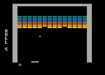 Super Breakout screenshot 5 for Atari 5200